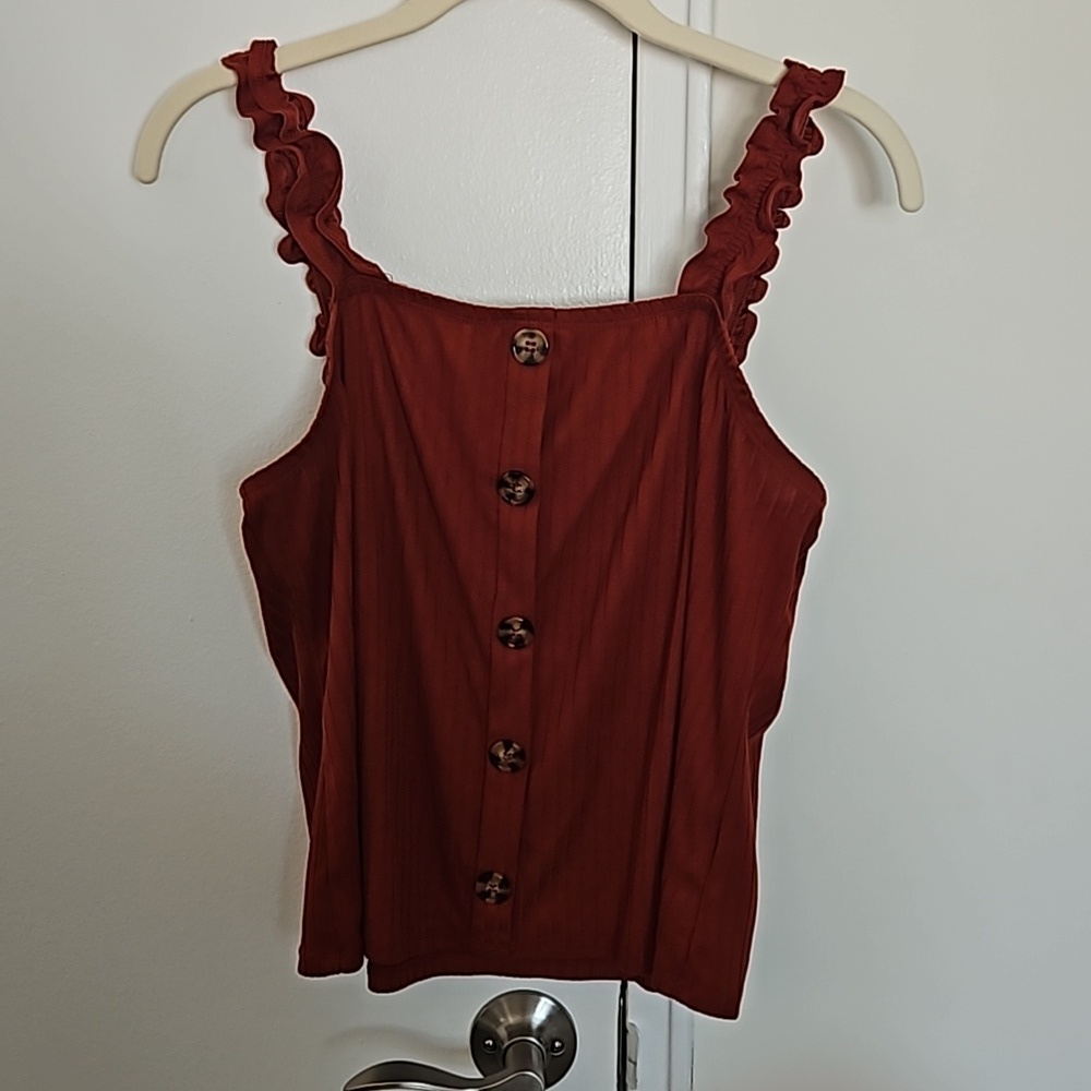 Cropped tank top, size XL, No Boundaries